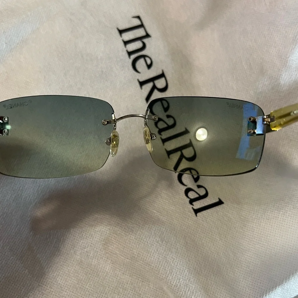 Chanel Rimless Sunglasses - Picture 5 of 8